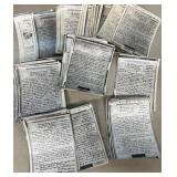 World War II, handwritten V letters
