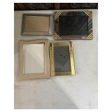 Deco metal frames 4 x 6 and 5 x 7 size