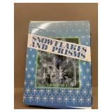 Vintage snowflake prism, ornaments