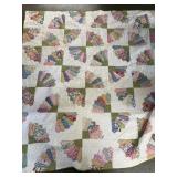 Fan pattern Quilt