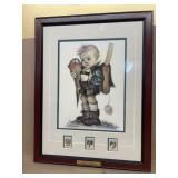 Hummel frame print little scholar