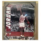 Michael Jordan framed poster