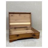 Cedar jewelry box