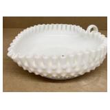 Fenton hobnail candy dish