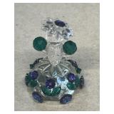 Crystal glass figure