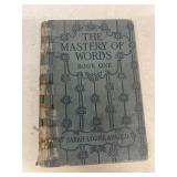 The mastery of words book by Sarah Arnold