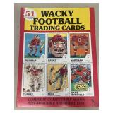 1988 wacky football trading cards