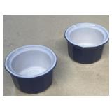 Emile henry pottery cups