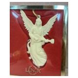 Lennox Christmas angel ornament