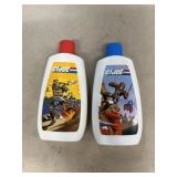 G.I. Joe advertising cleanser bottles there is