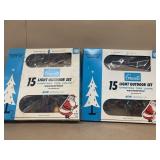 Grants 15 light outdoor Christmas light sets