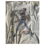 Atlanta Braves, David Justice T-shirt, size medium