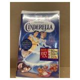Walt Disney, Cinderella factory, sealed VHS