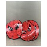 Spider-Man vintage cardboard, Halloween masks