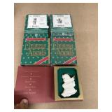 Hummel angel ornaments set of five