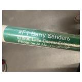 Barry Sanders 1996 poster factory sealed