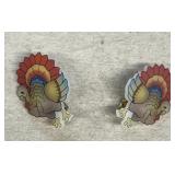Turkey earrings