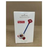 Vintage hallmark corn popper ornament