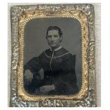 Tin type of woman