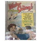 EVINRUDE advertising ski instruction vintage