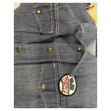 Perfect circle denim jacket size large