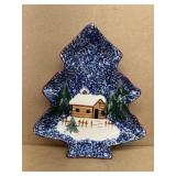 Christmas tree candy dish