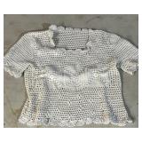 Crocheted vintage top for woman