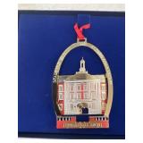Miami University UPHAM Hall Christmas ornament