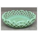 Green Open Lace Dish