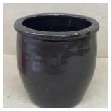 Brown stoneware crock Bennington