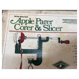 Apple peeler slicer