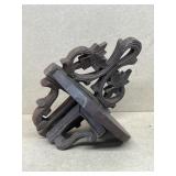 Miniature wall mount shelf