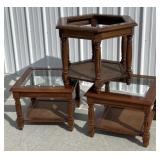 (3) piece end table set
