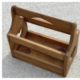Wooden tote