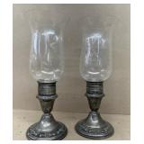 Sterling weighted vases