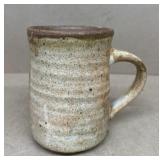 Pottery coffee mug