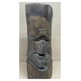 African Face Carving, Wood