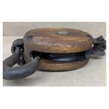 Wood Barn Pully, early