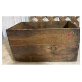 Wooden crate