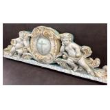 Cherub Plaster Decoration, 31" long
