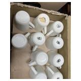 (34) coffee mugs
