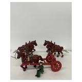 Cast-iron horses