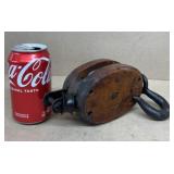 Barn, pulley, antique with makers mark