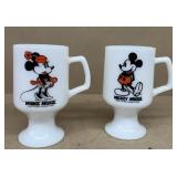 (2) Mickey Mouse Mugs
