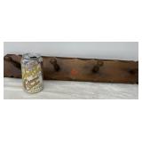 Wall mount coat rack