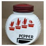 Mid-century pepper shaker