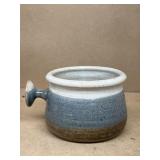 Pottery cup signed on bottom