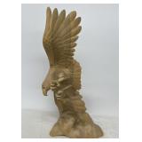 Carved EAGLE, 25", wooden