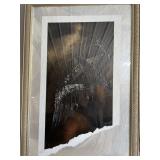 John Butler framed art 34 1/2" x 50"