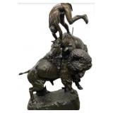F. Remington "Buffalo Horse" Bronze